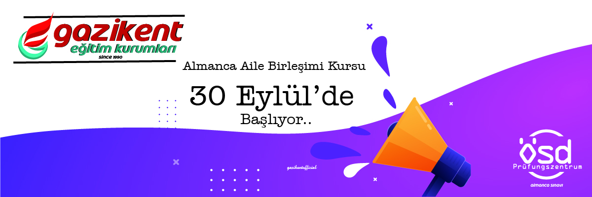 Özel Gazikent Eğitim Kurumları | Gaziantep Kpss Kursu | Gaziantep Almanca Kursu