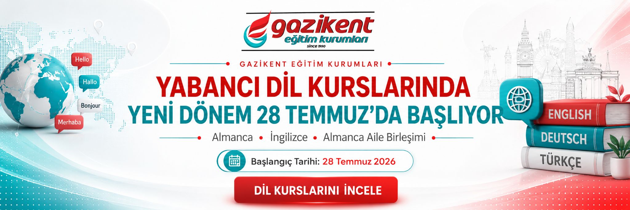 Özel Gazikent Eğitim Kurumları | Gaziantep Kpss Kursu | Gaziantep Almanca Kursu