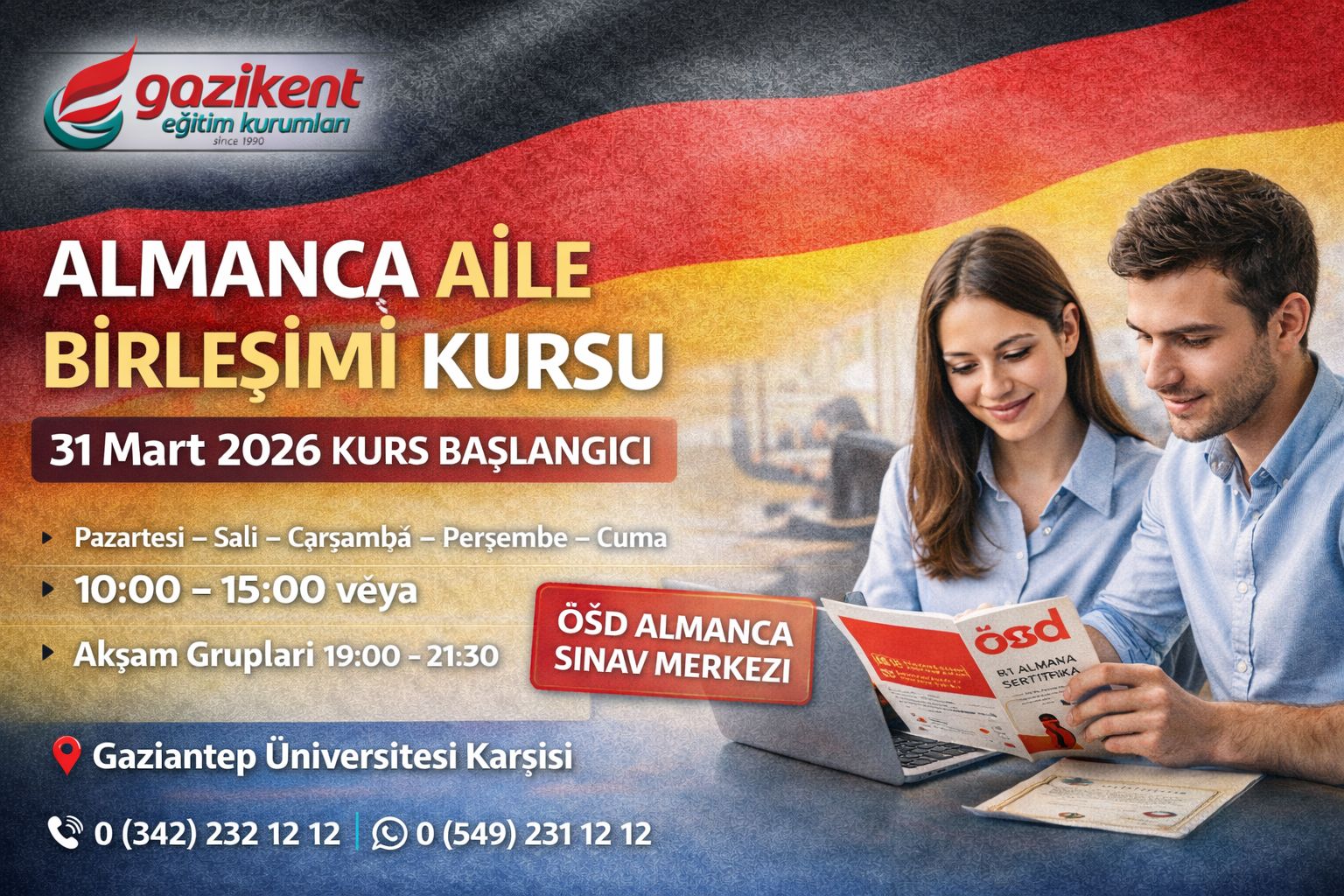 Gaziantep Almanca Aile Birleşimi Kursu Nedir?