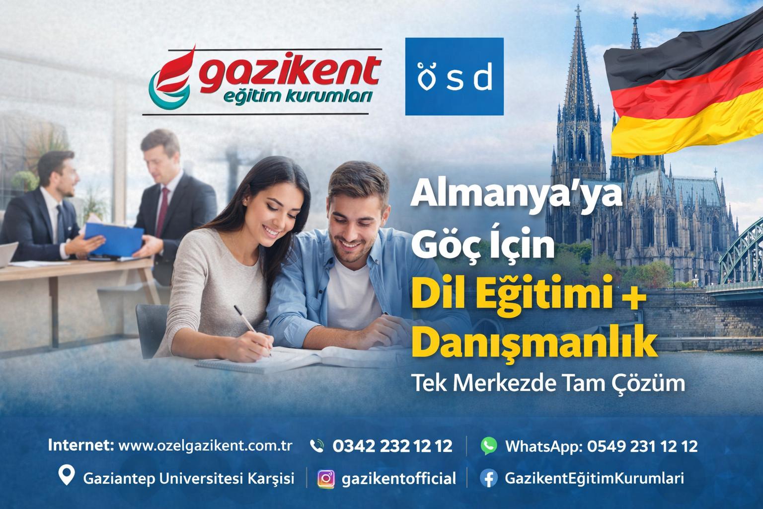 Almanya’ya Göç Sürecinde Yeni Nesil Model: Dil Eğitimi + Danışmanlık ile Tam Çözüm
