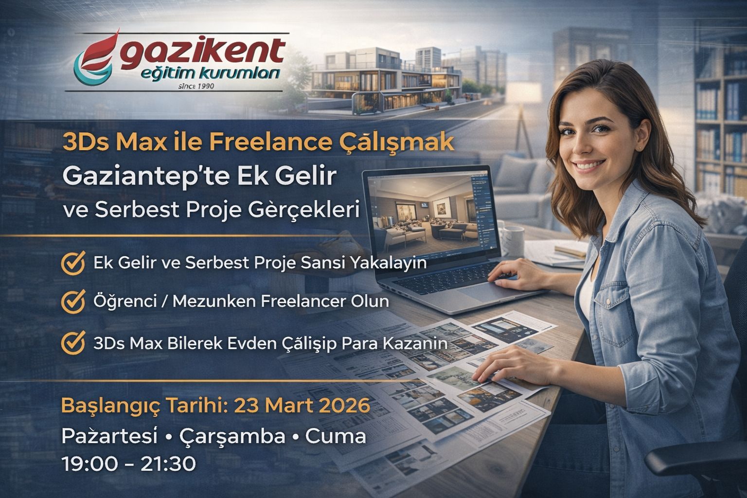 3Ds Max ile Freelance Çalışmak Mümkün mü?