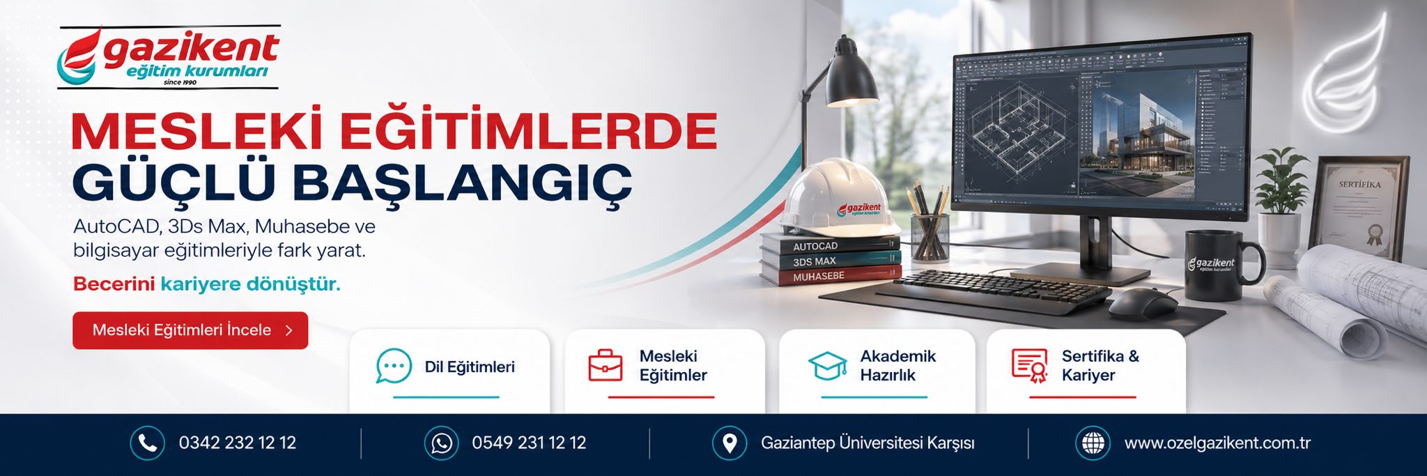 Özel Gazikent Eğitim Kurumları | Gaziantep Kpss Kursu | Gaziantep Almanca Kursu