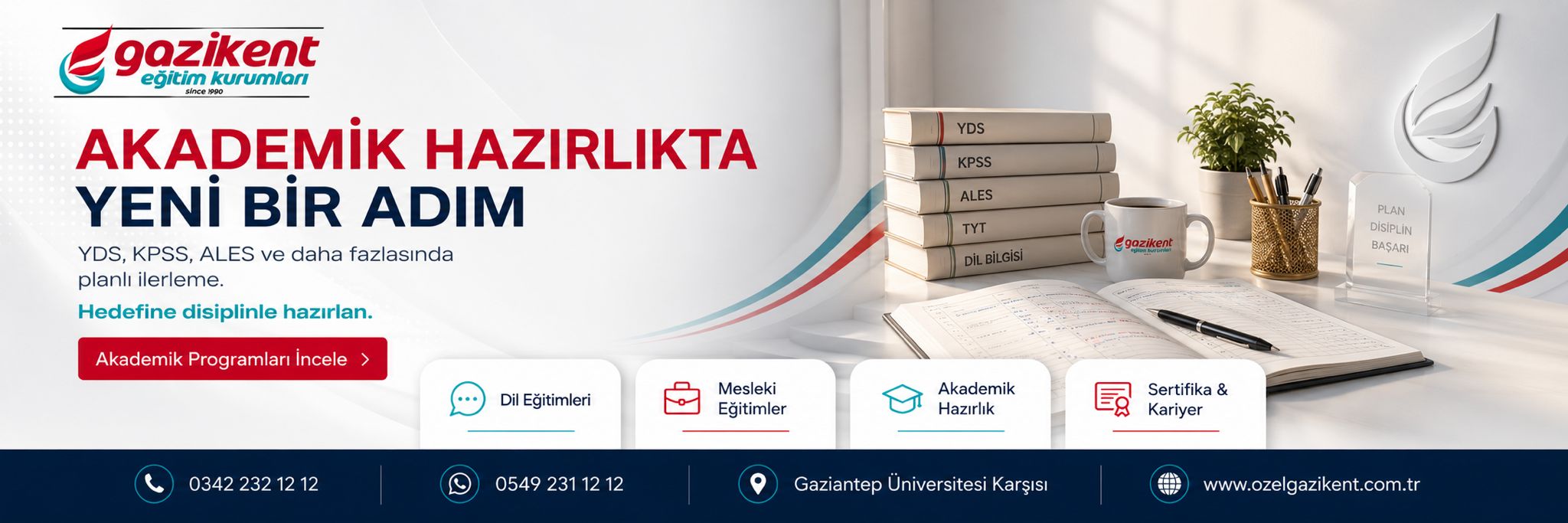 Özel Gazikent Eğitim Kurumları | Gaziantep Kpss Kursu | Gaziantep Almanca Kursu